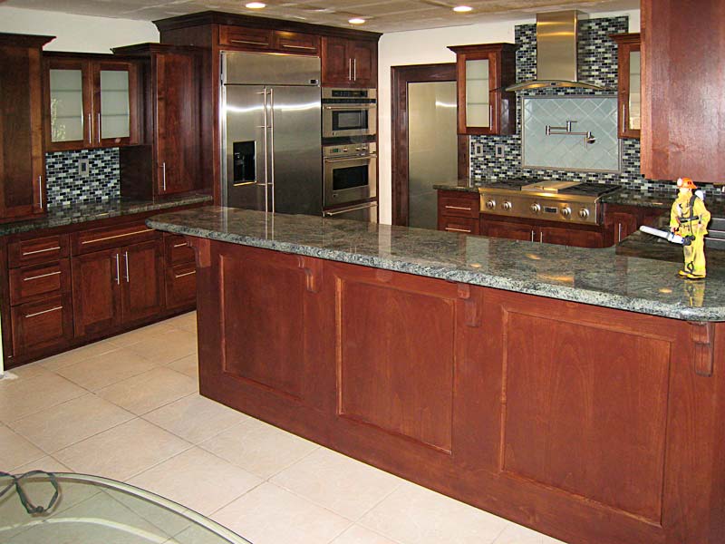 custom kitchen cabinets, wood carving