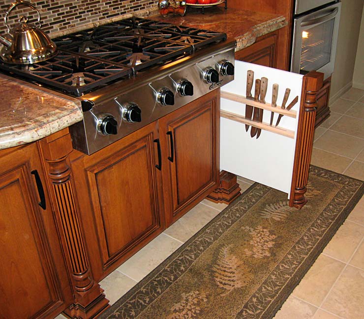 custom kitchen cabinets, wood carving