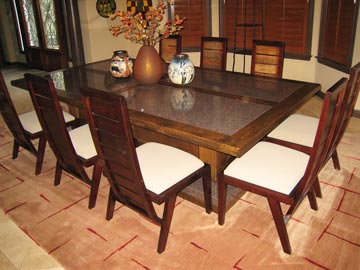 custom dining room table