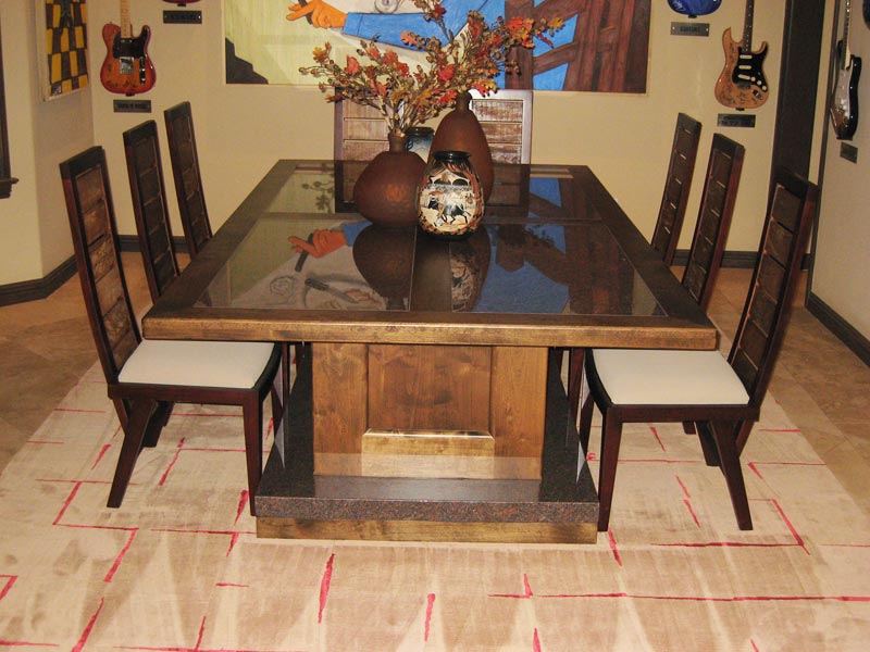 custom dining room table