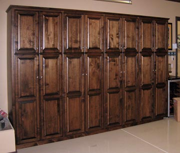 solid wood garage storage cabinets