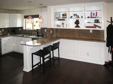 solid wood white kitchen cabinets