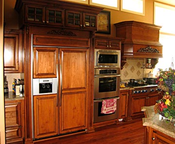 refrigerator cabinetry