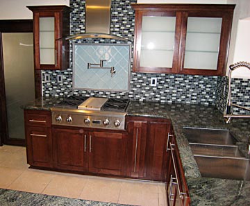 solid wood cabinets