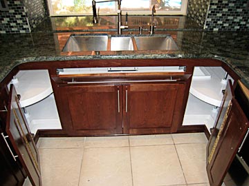 lazy susan cabinets