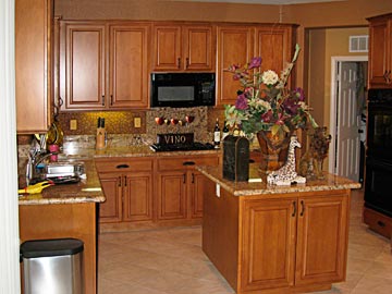 solid wood cabinets