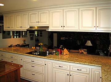 custom cabinetry, granite counter
