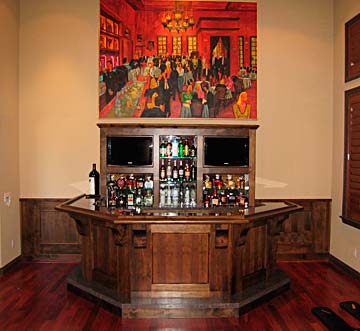 wood working, bar