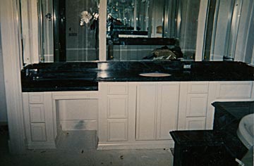 custom bathroom cabinets