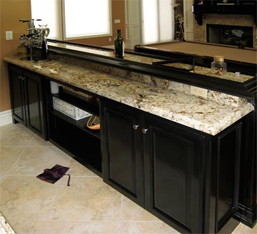 custom, wet bar, molding