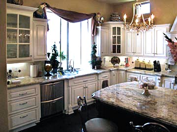 custom kitchen, solid wood cabinets