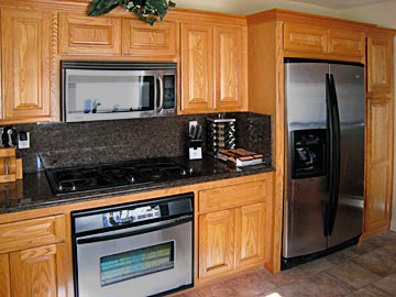 custom wood cabinets